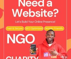 NGO / CHARITY WEBSITE DESIGNER IN NIGERIA